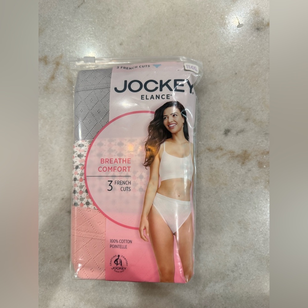 Jockey Elance Women's Assorted French Cut Panties - 3 Pack